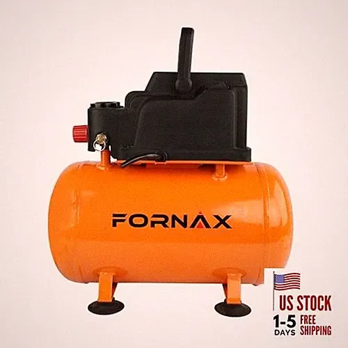 3 Gallon Portable Air Compressor, 110 PSI Hot Dog Air Compressor, Oil Free