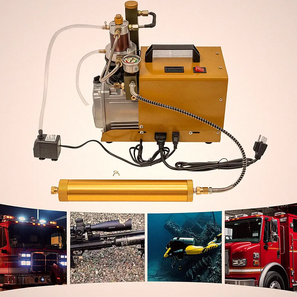 U24278 4500PSI Electric Air Compressor Scuba Diving Pump High Pressure W G2U