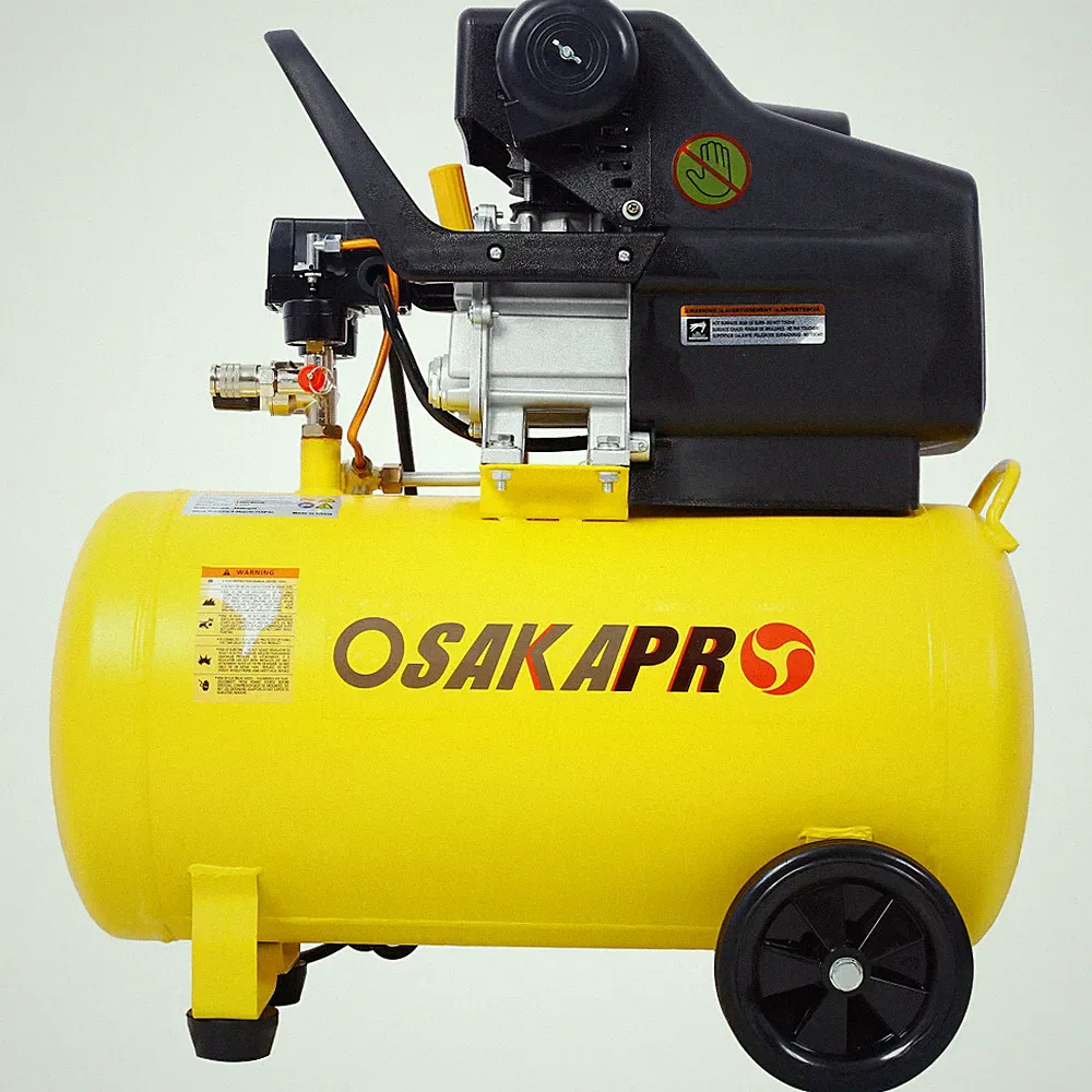 4.5HP Portable Oil-Lubricated Air Compressor Tank Ultra Quiet Horizontal Tank