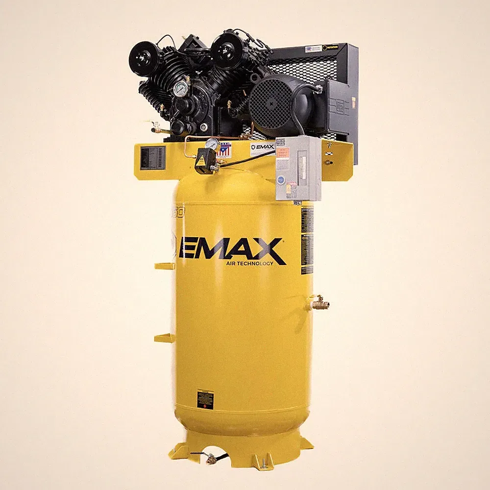 Emax 80 Gallon 175 Psi 10Hp Vertical Air Compressor