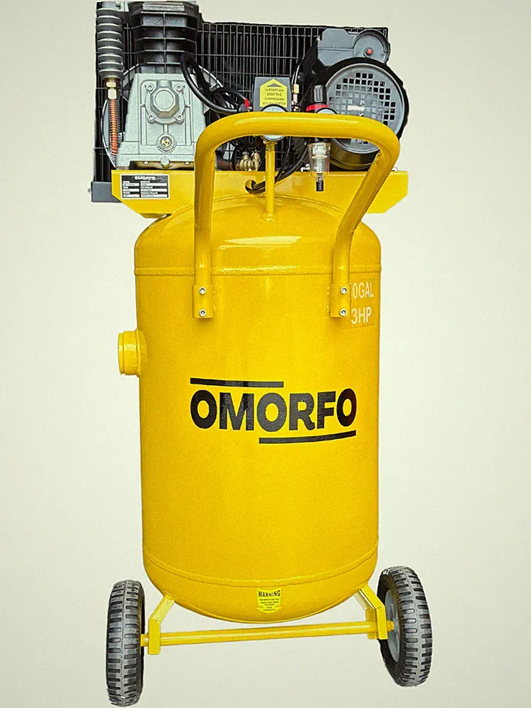 Omorfo Industrial 3HP, 30 Gallon, 15CFM Portable, Vertical Compressor