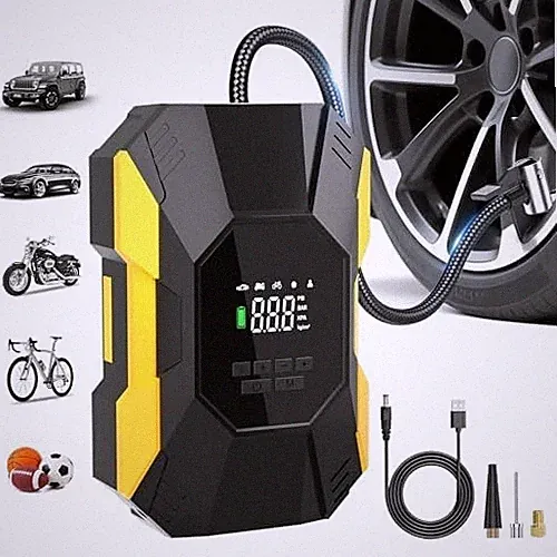Tire Inflator Portable Air Compressor,150PSI Cordless Air Pump for Car Tires